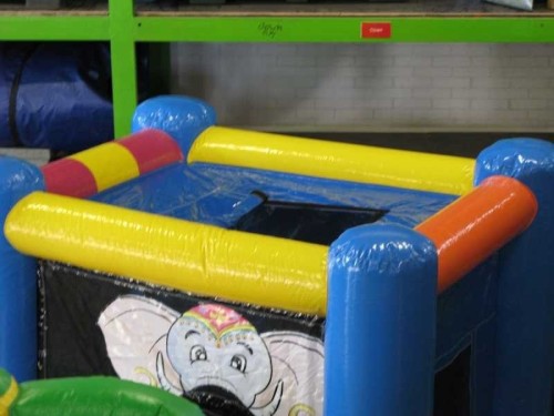 Springkussen Mini clown met slide